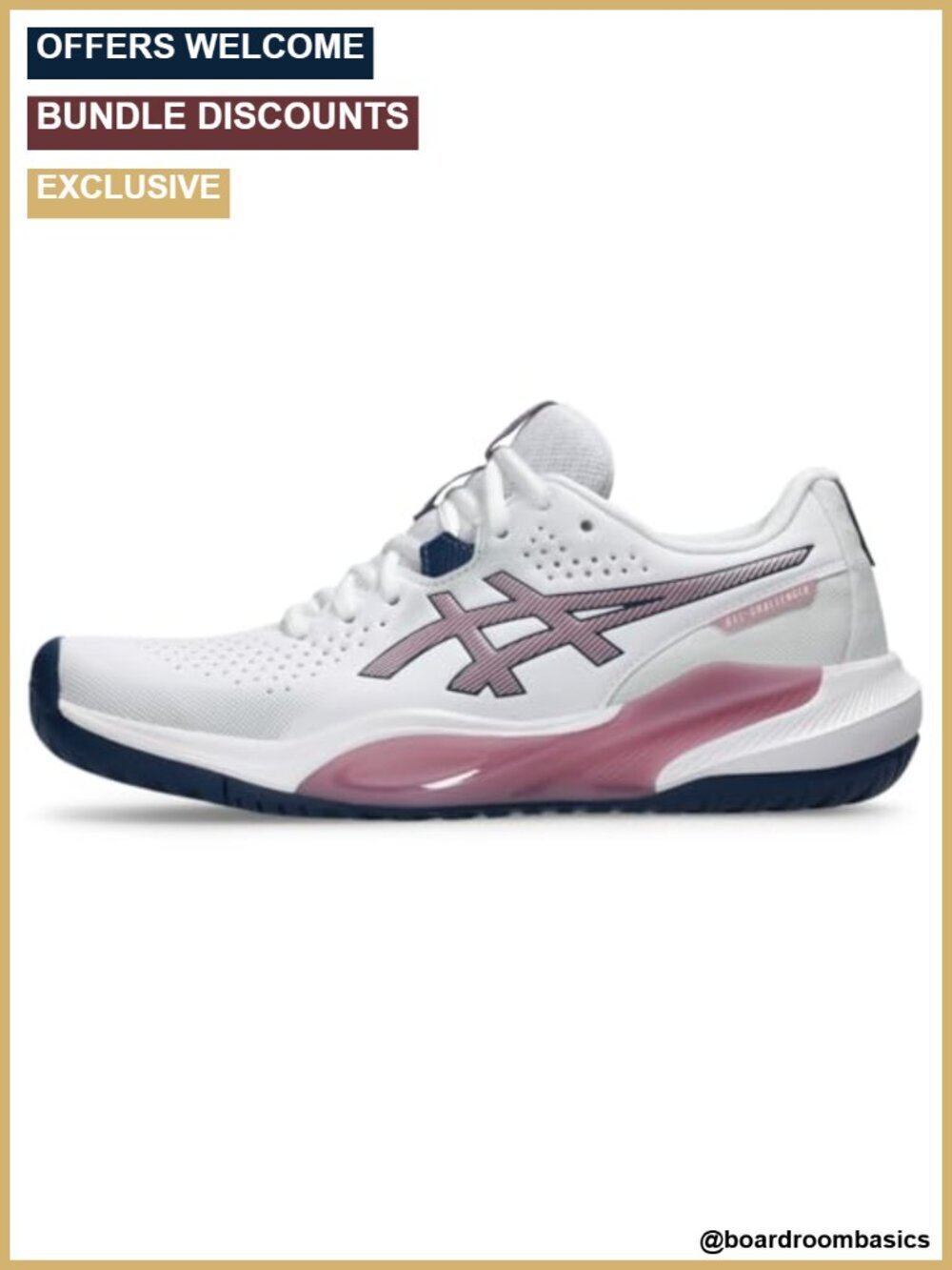 Women's Tennis Shoes with GEL Cushioning, OrthoLite Sockliner, Lace-Up Closure